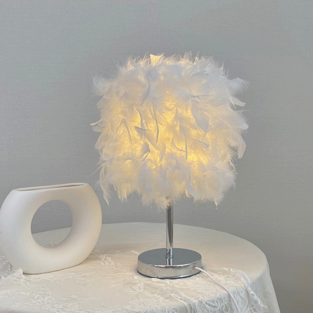 🕊깃털 무드등 스탠드 조명 인테리어 소품