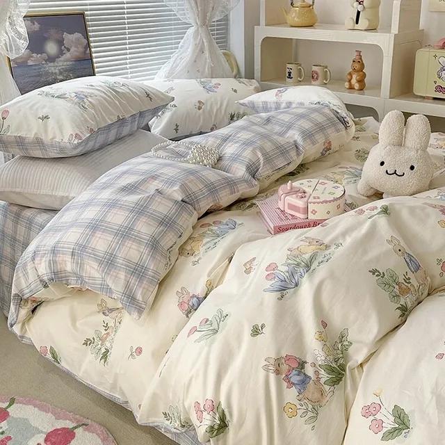 래빗 가든 베딩 이불 세트