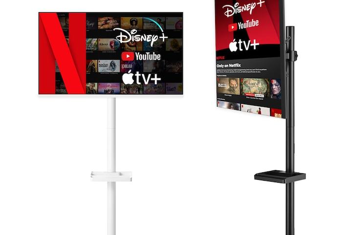 무빙스탠드 삼탠바이미 삼성 M5 M7 모니터 거치대 TV 스탠드 최대 200X200