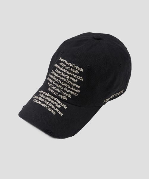 FOREVER 27 CAP (BLACK)