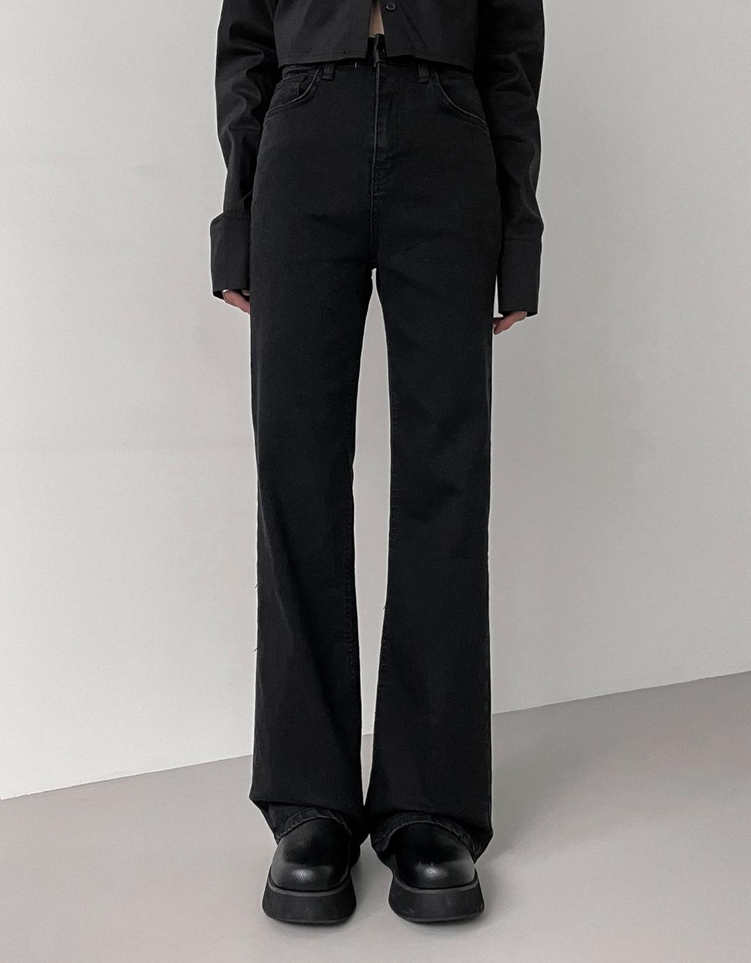 라드겐 부츠컷 데님팬츠