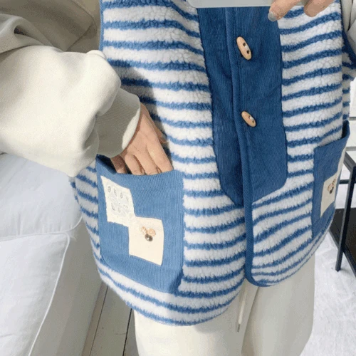 오버핏 88517 덤블골덴 조끼/베스트