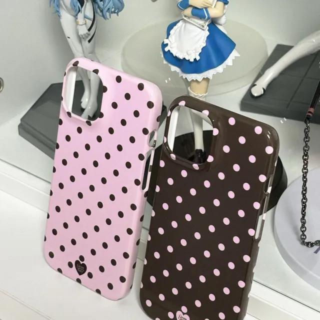 [크림체리베이비] Polka Dot Case 폴카 도트 케이스