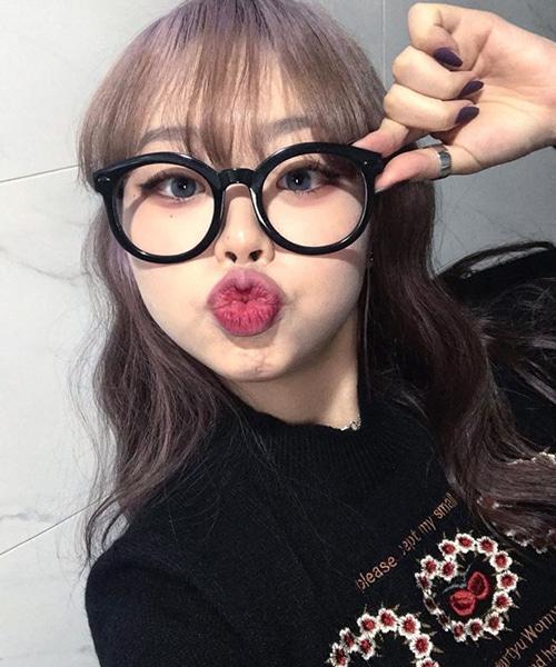 (당일출고) 얼굴작아보이는 블랙안경 *투명추가*