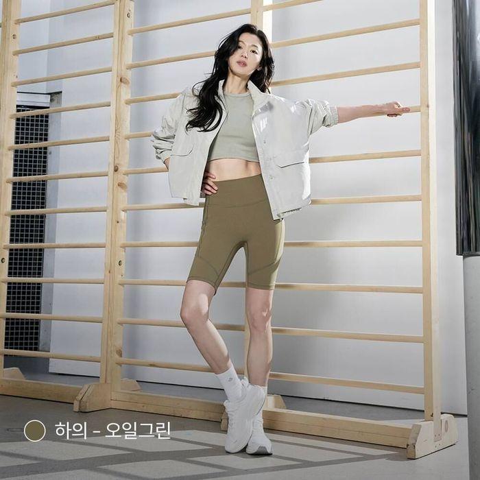 에어쿨링 바이커 4부 레깅스