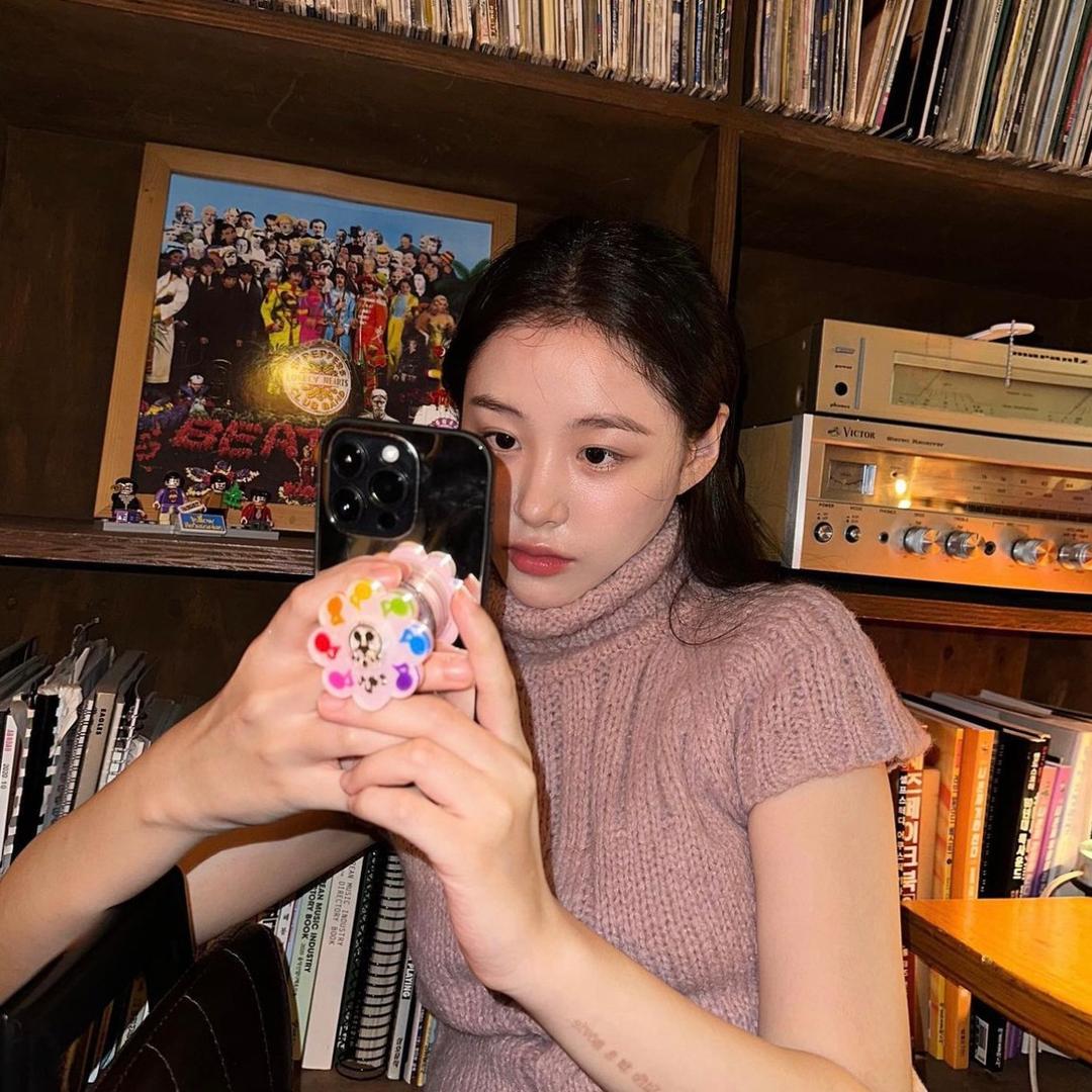 (15차_) twist turtlneck knitwear_dry pink