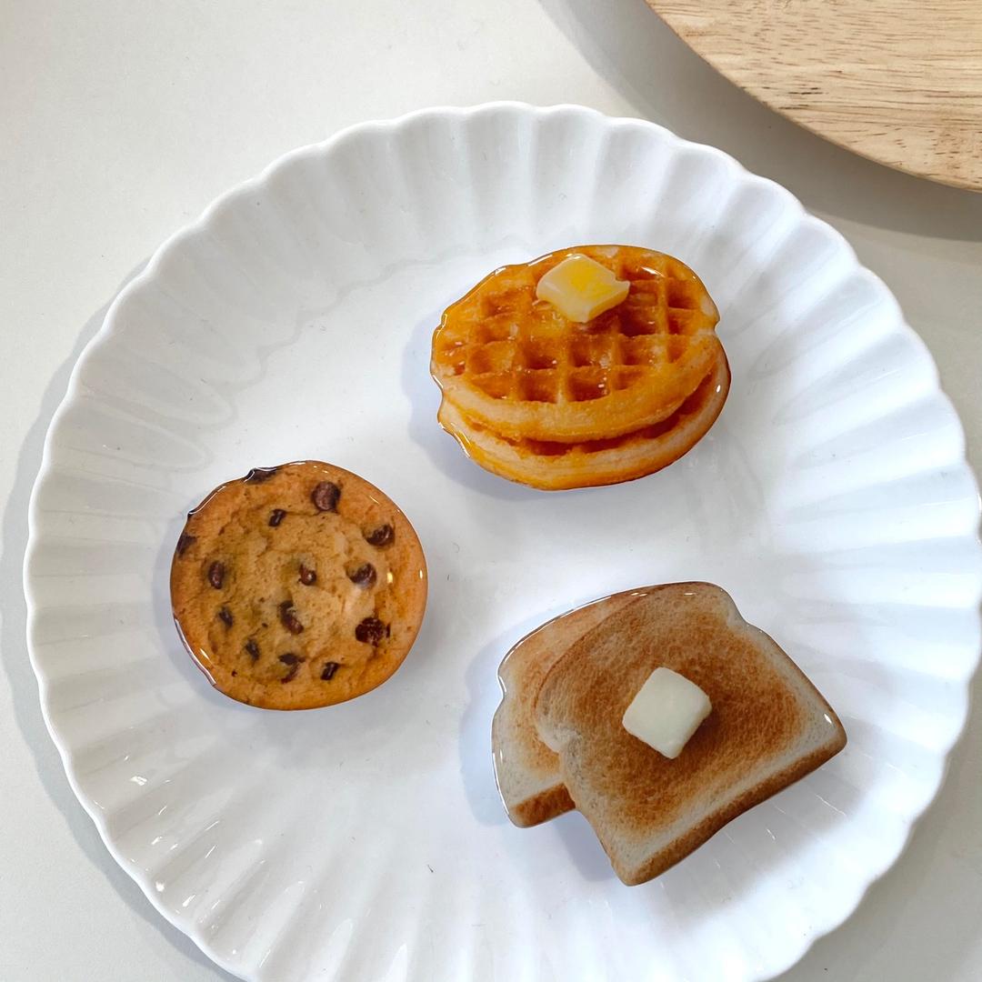 [지놀] 빵 시리즈 스마트톡 3종 (쿠키, 식빵, 와플)