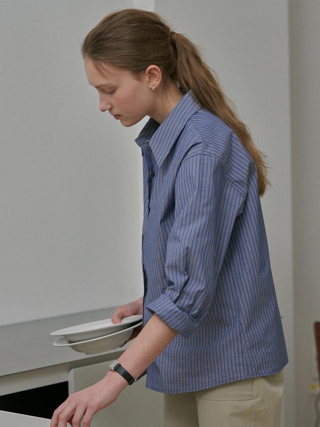 RE-ORDER / Essential stripe shirt
