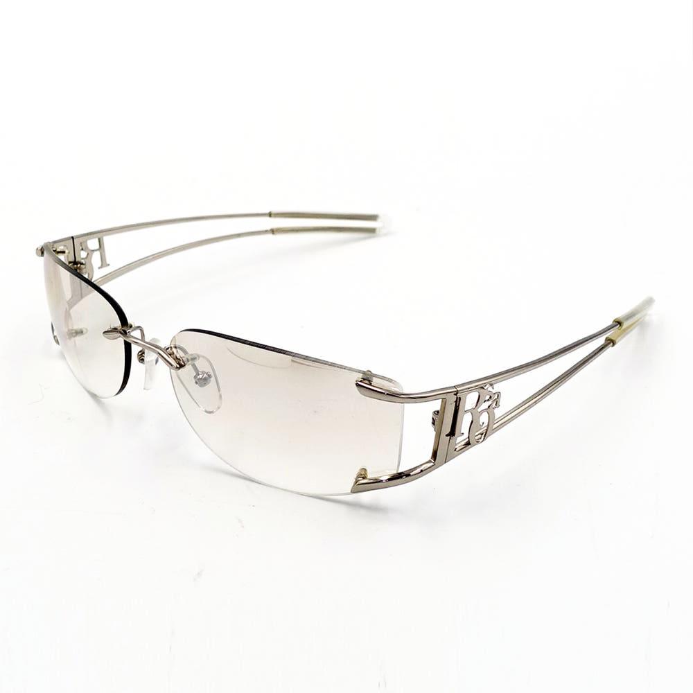 살바토르 로사 메탈 데코 템플 무테 긱시크 선글라스 / SALBATOR ROSA Metal Deco Temple Rimless Geek Chic Sunglasses