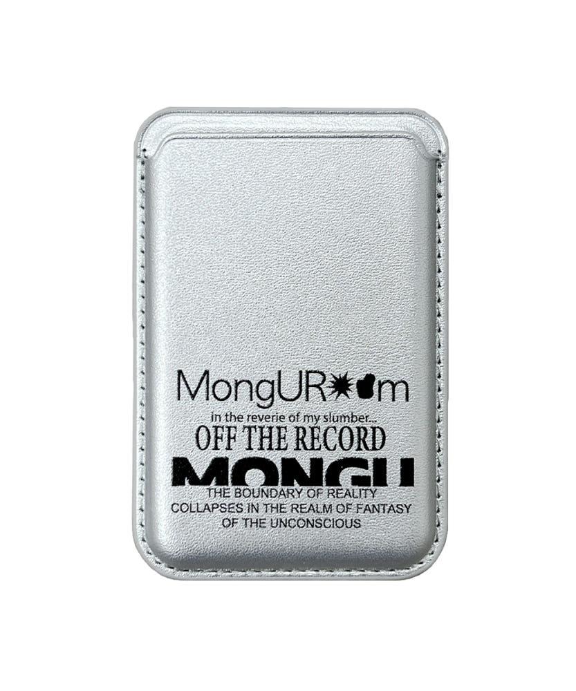 (silver) title logo card holder 맥세이프 카드팩 카드지갑 슬림 슬롯