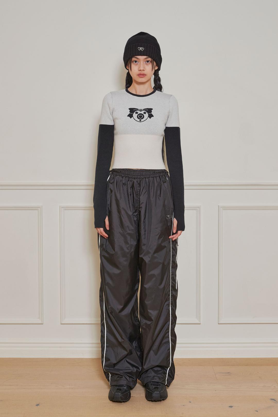 Warm-up Track Pants(Black)