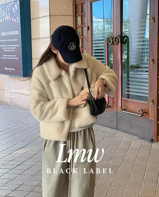 [LAST ONE SALE][l.m.w][black label] 윈터 페이크 폭스 퍼 (jk)