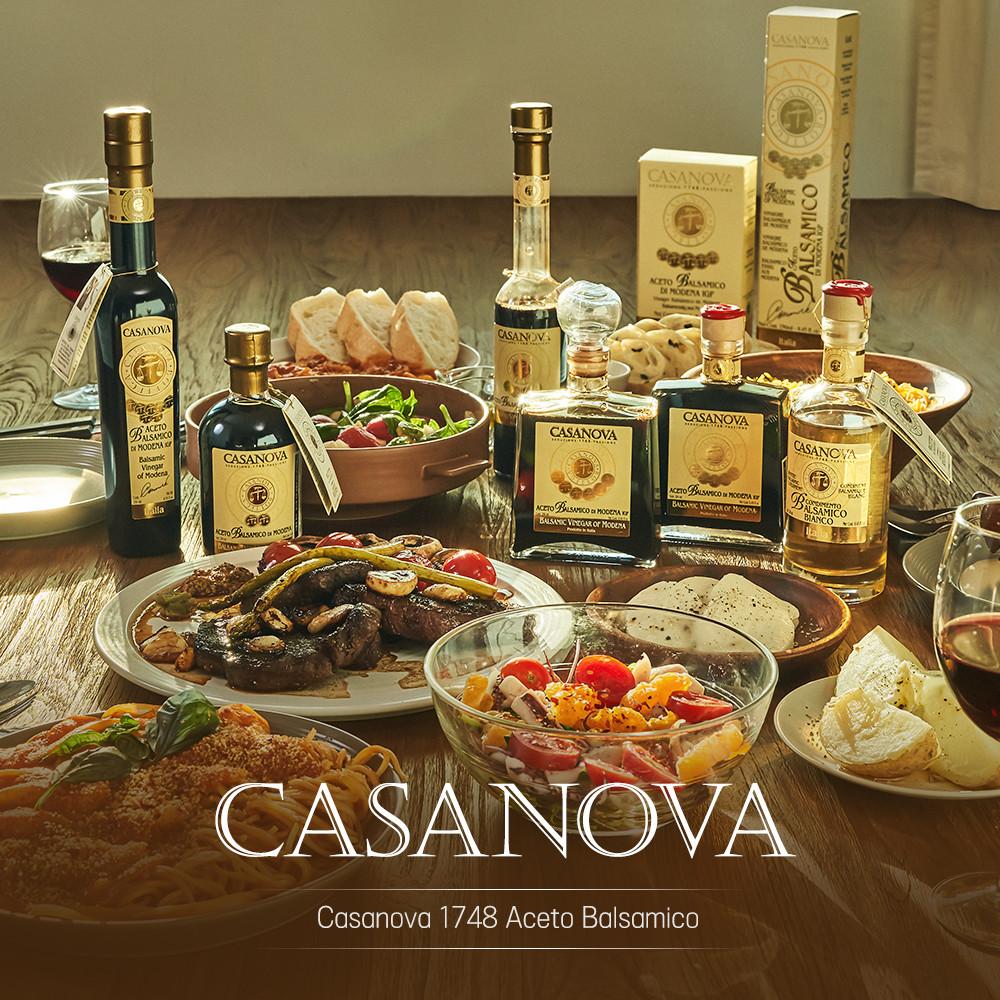 카사노바 발사믹식초 250ml 5종 화이트 발사믹 250ml 발사믹 글레이즈 7종