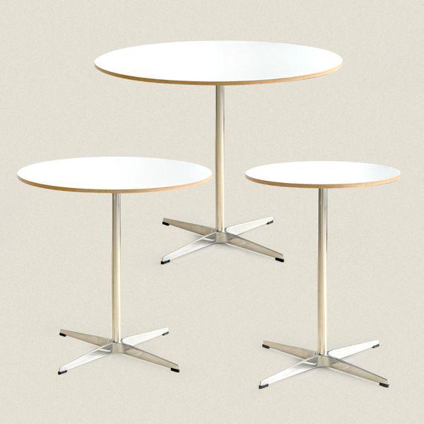 데일리 원형 우드 식탁 테이블 싱글/2인 3종(택1)