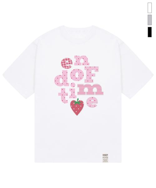 [UNISEX]베리 END OF TIME 반팔티_3color