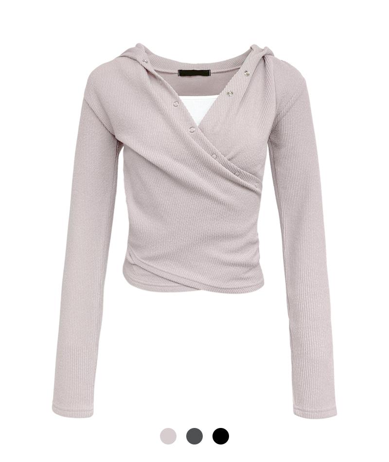 조지아 랩 후드 나시 세트