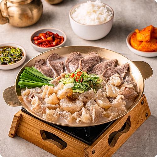 전문점 갈 필요없는!  핵이득 스지폭탄전골 900g