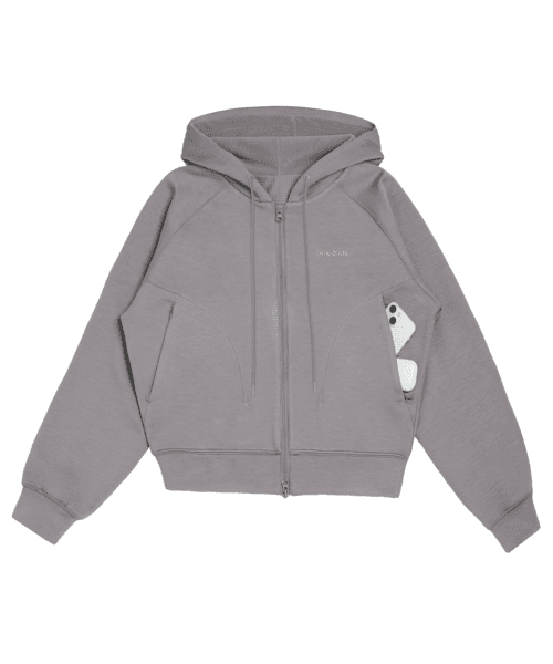 i:e Gel Hoodie 01 / Cocoa