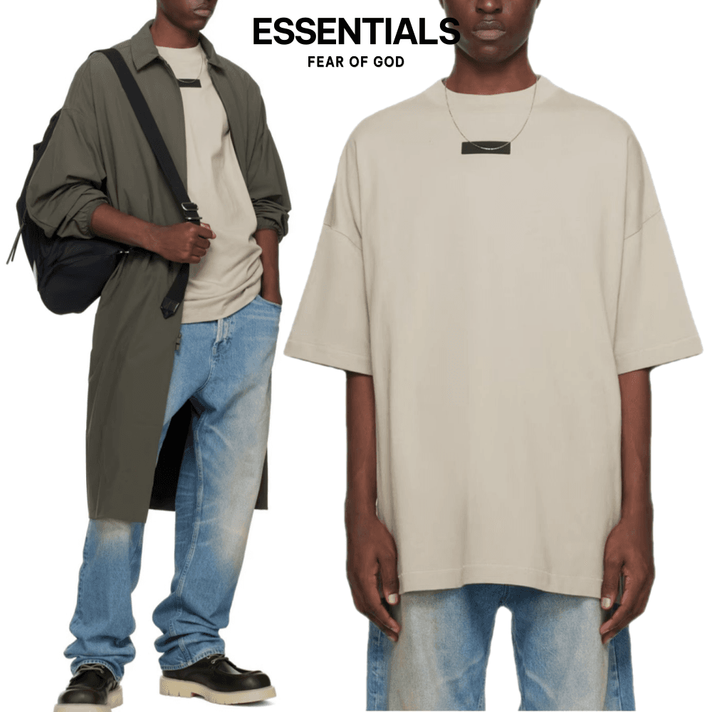 [24년신상] 피어오브갓 에센셜 반팔 티셔츠 남녀공용 피오갓 씰