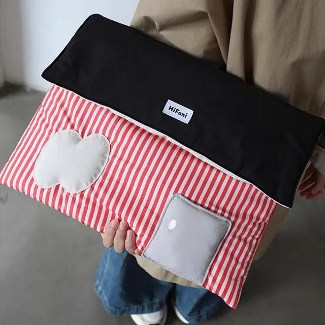 [주문 폭주] 하우스 맥북 💻 수납가방 다용도 노트북 파우치 케이스 패딩 노트북 가방 16인치 파우치 MacBook iPad