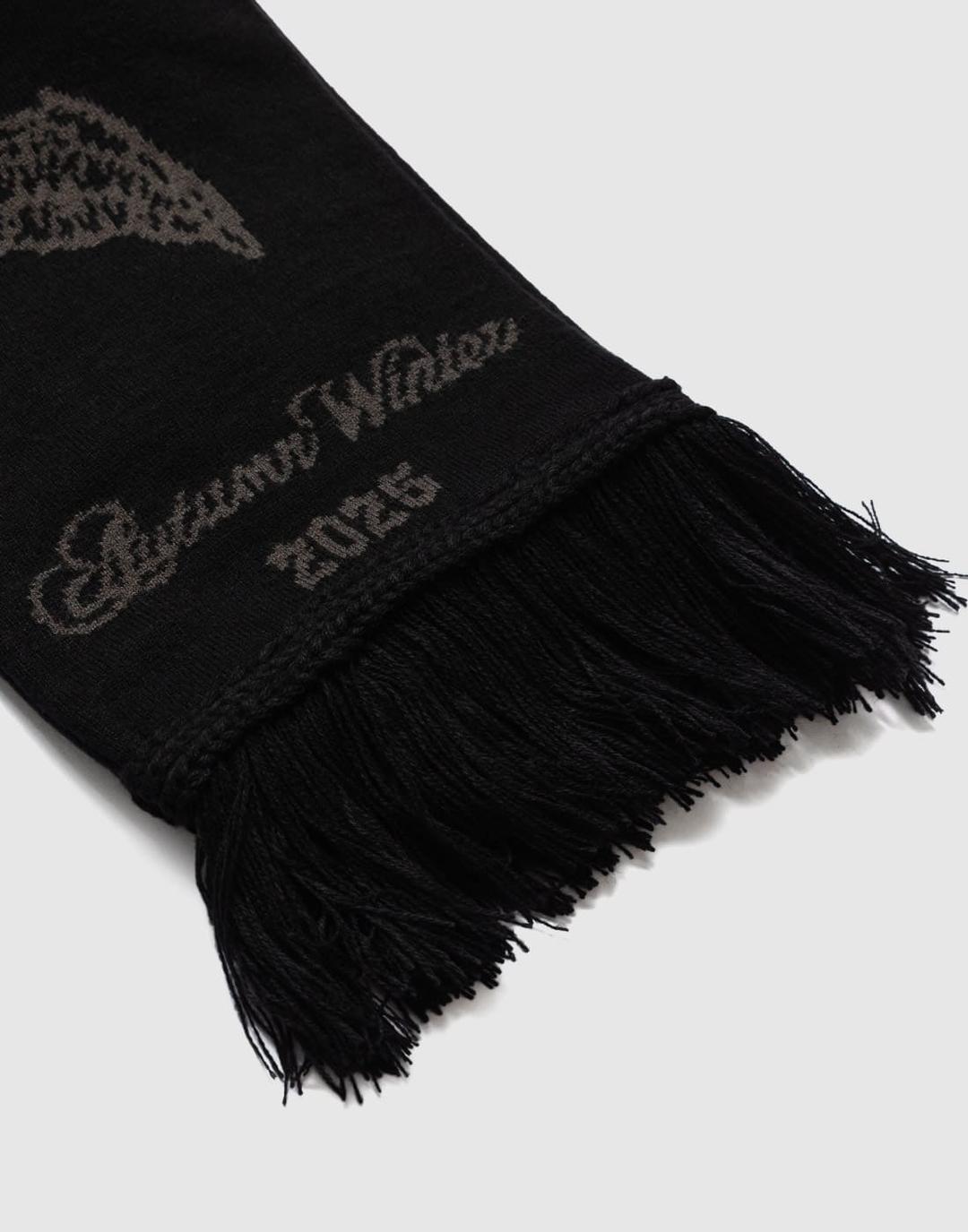Soccer Scarf (Tonal Black)