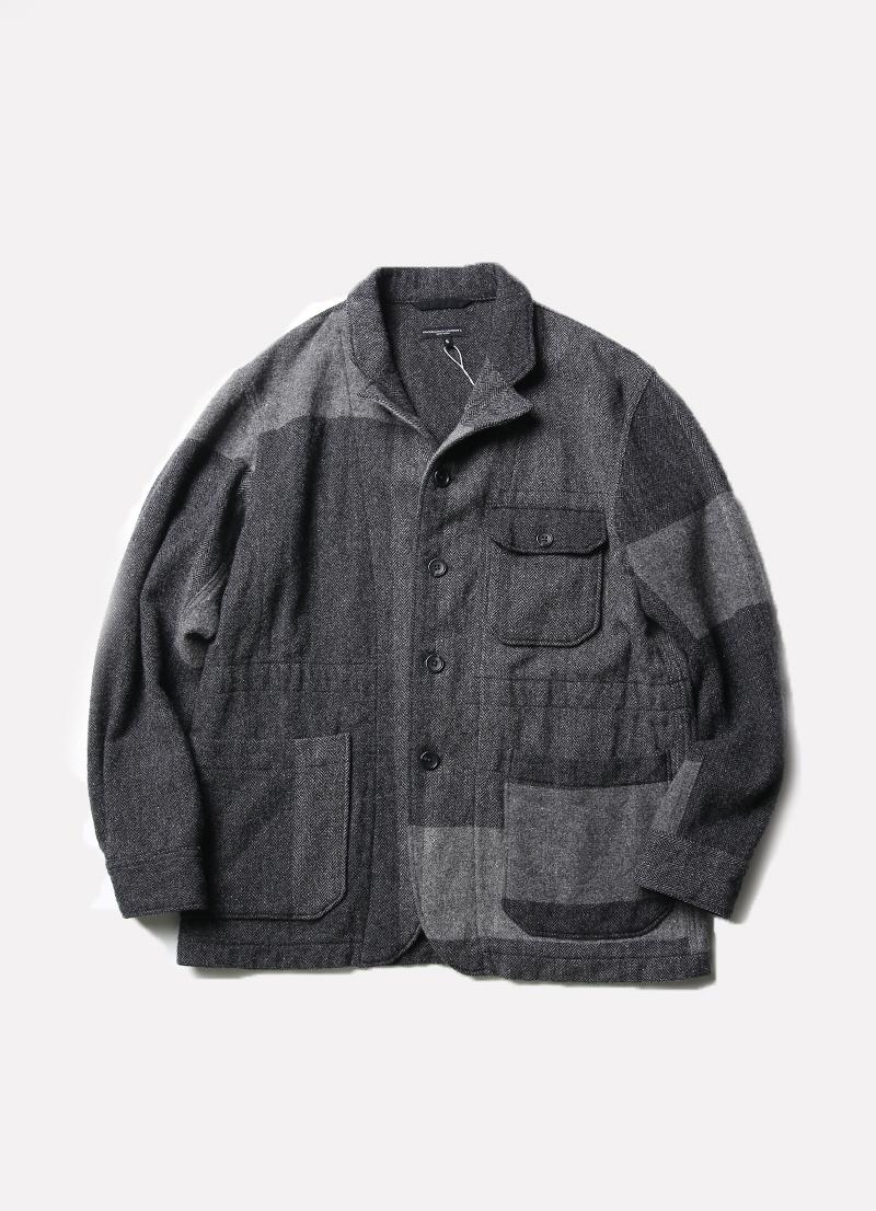 "Engineered Garments x Woolrich\" Wool Patch work