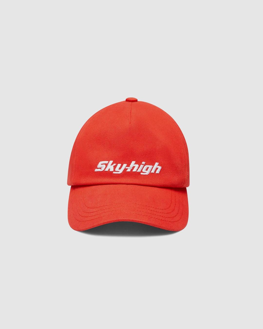 Construction Graphic Logo Cap Red