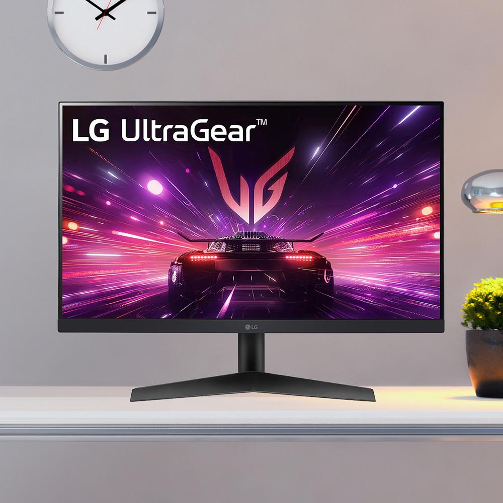 LG 24GS60F 24인치 게이밍모니터 울트라기어 IPS 180Hz 1ms HDR지원 지싱크 호환 신모델출시 (24GN60K 후속)