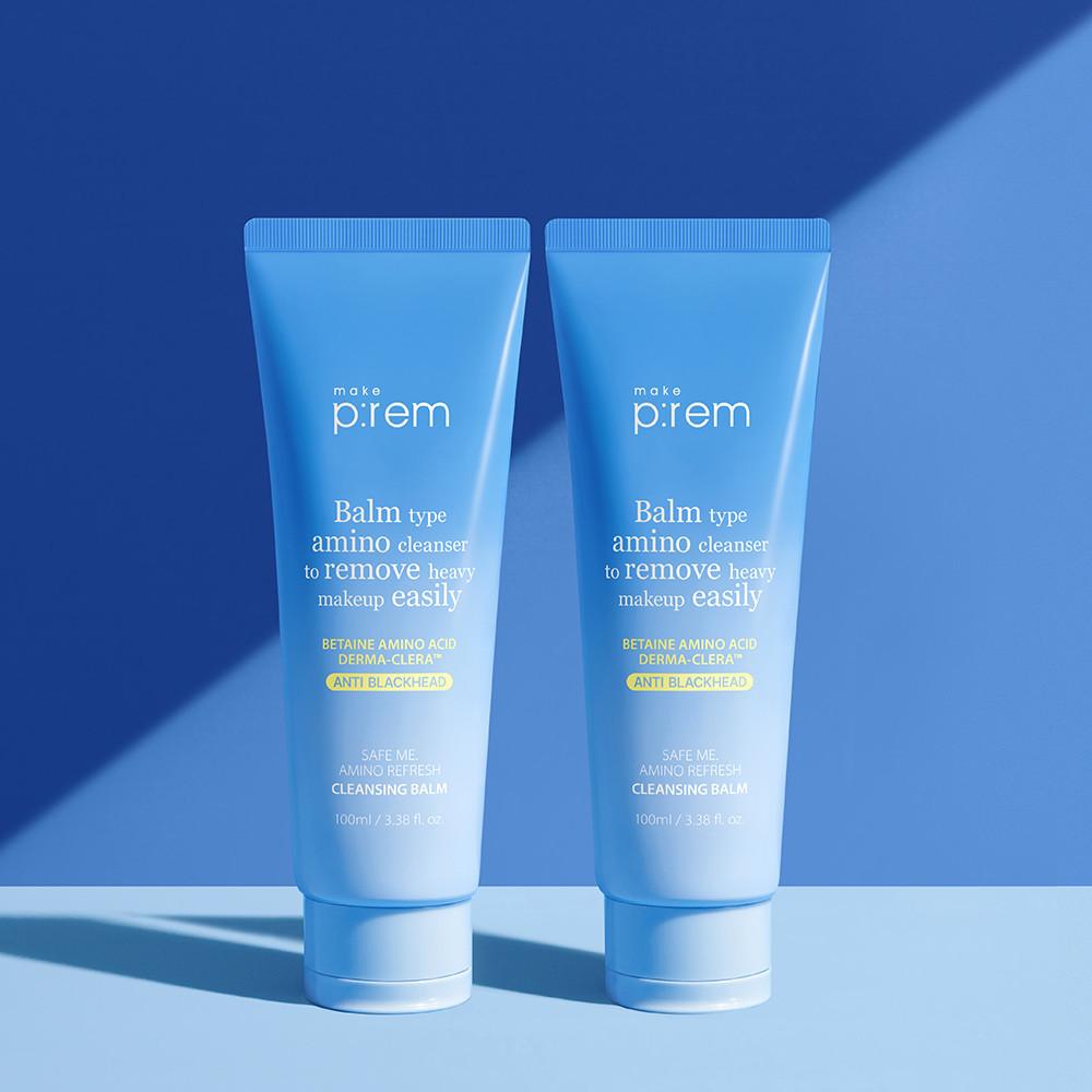 메이크프렘 세이프 미 아미노 리프레시 클렌징 밤 100ml 2개+미니2종