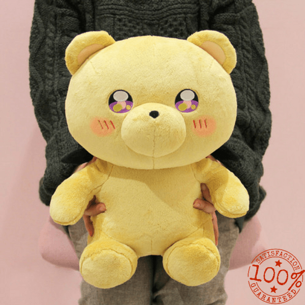 데비악마 봉제인형 마왕성에서 잘자요 캐릭터 굿즈 데빌악마 곰 인형 35cm