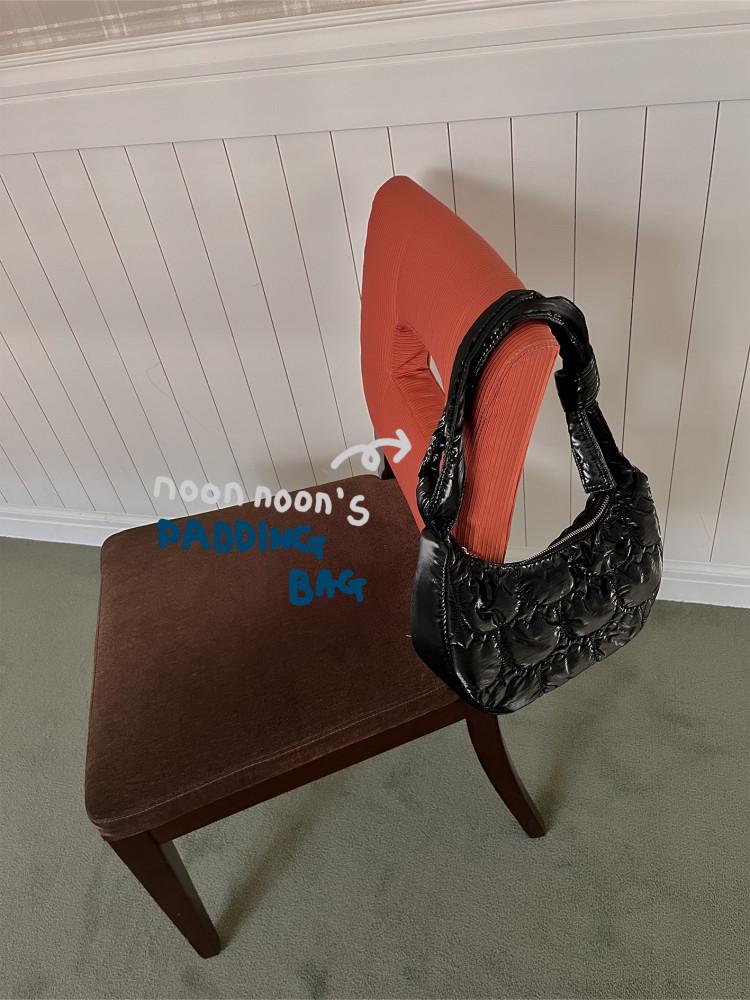 noonnoon padding bag (black)