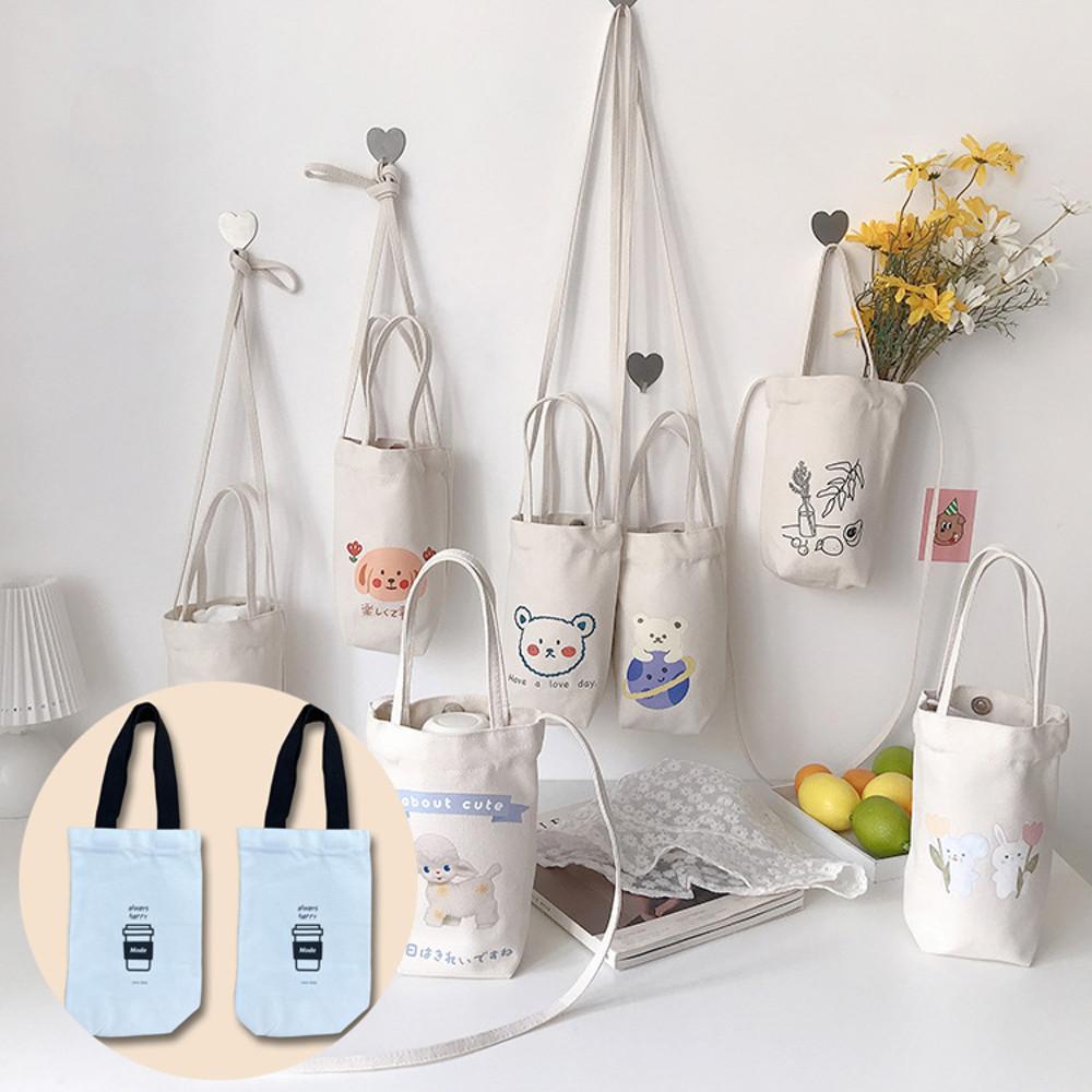 데일리 미니 텀블러 포켓 크로스백 손 핸드폰 가방 메신져백 에코백 텀블러백