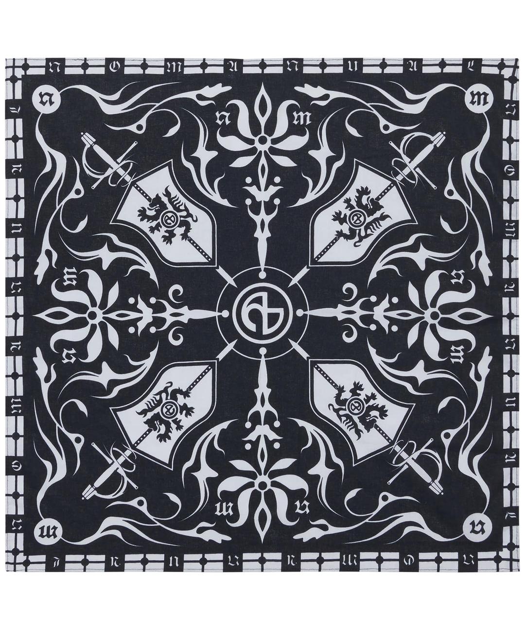NM EMBLEM BANDANA - BLACK