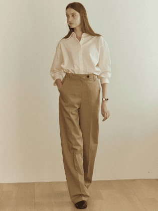 Waist Line Loose-fit Pants 2 Color