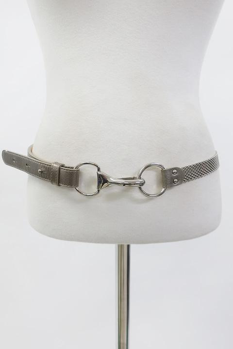 ARTISAN - leather & chain belt
