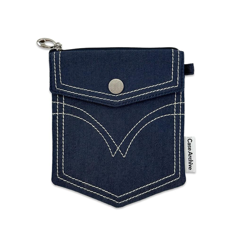 Denim Pocket Pouch