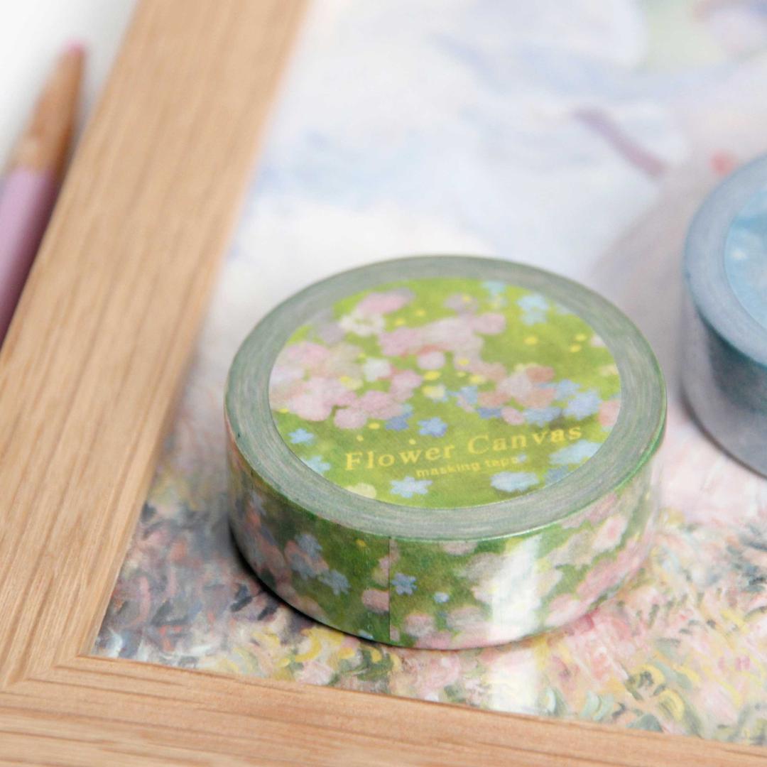 Flower Canvas Masking Tape