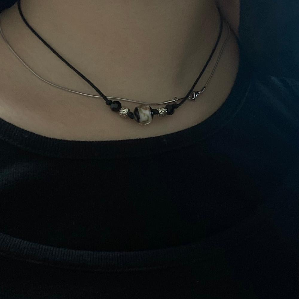 [제작] 베네치아 엔틱 동양 원석 목걸이