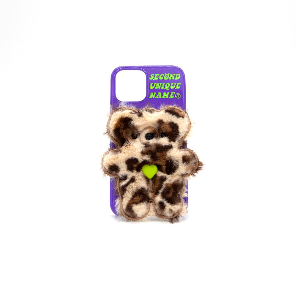 SUN CASE LEOPARD FUR BEAR PURPLE