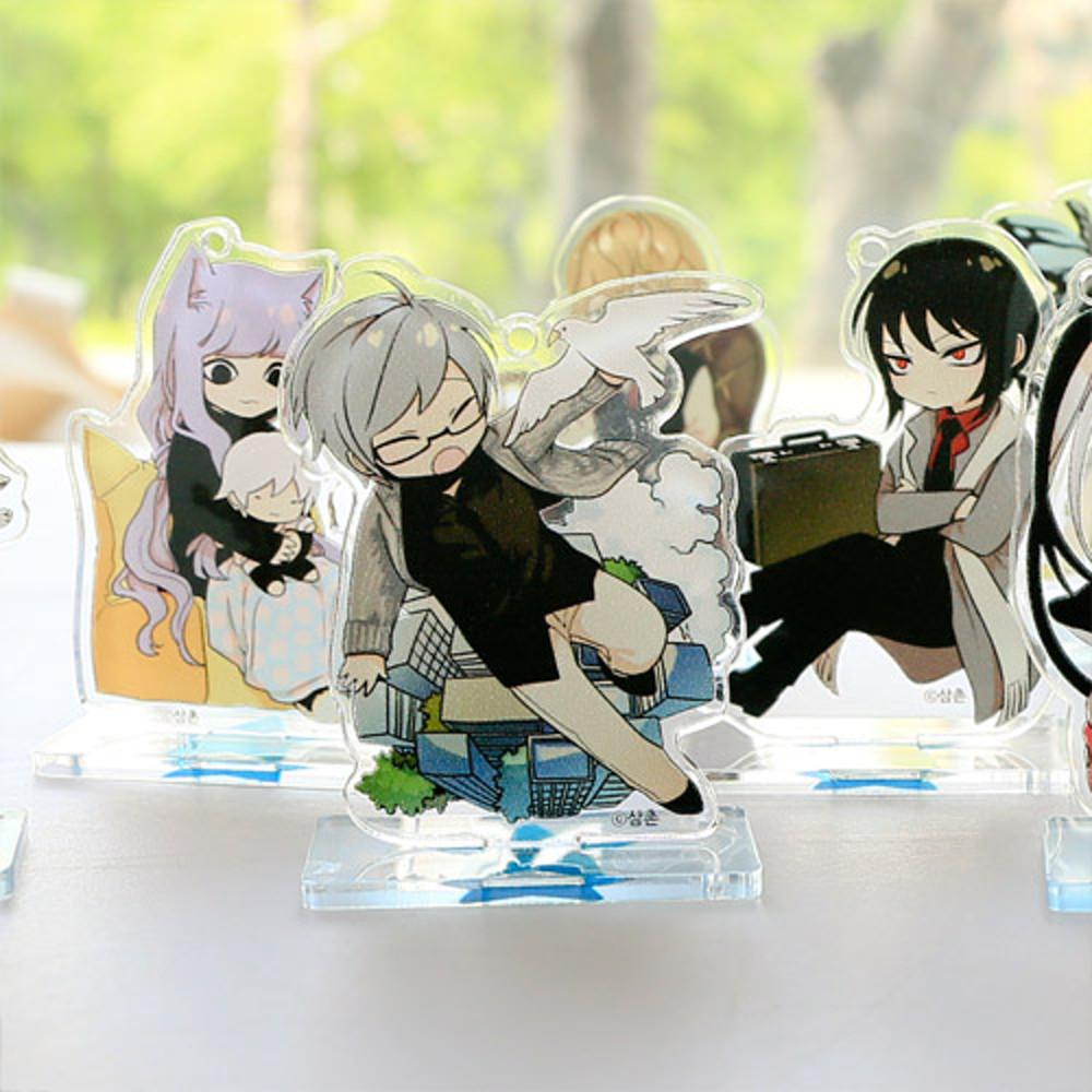 웹툰샵 [이런영웅은싫어] 이영싫 네이버 웹툰 아크릴스탠드 챰 11종 (랜덤)