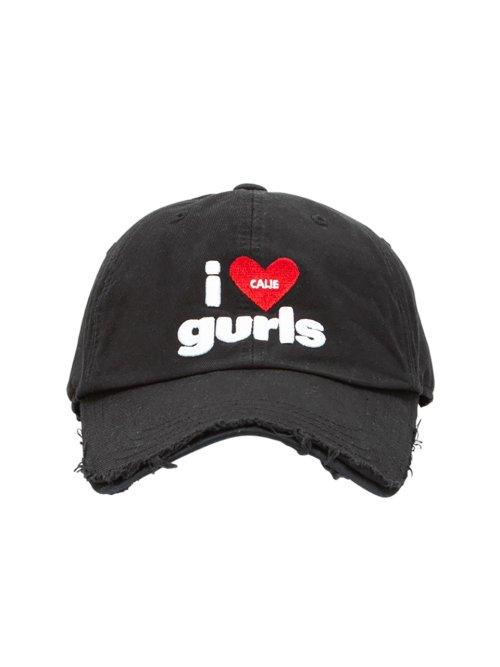 CALIE GURLS BALLCAP BLACK