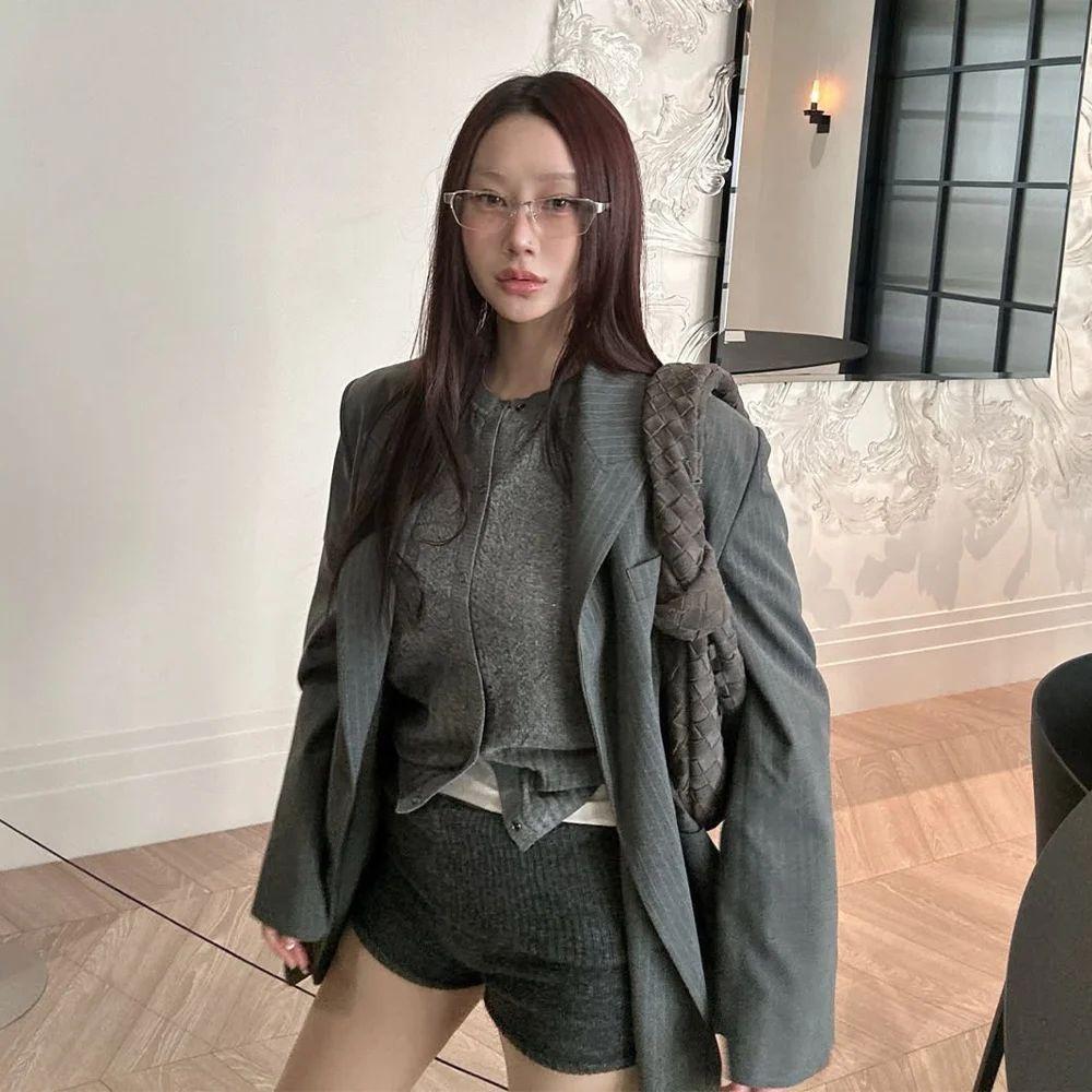 [온쇼페][GE컬러 4/10발송예정]투버튼 박시 자켓(AS1WJ262)