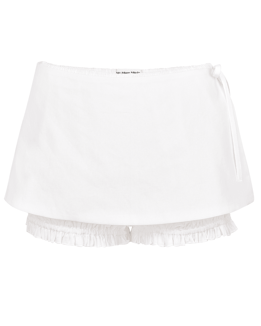 Wrap Bloomer Shorts - White - XS