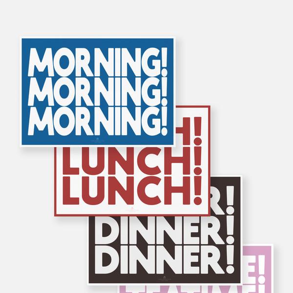 ALL DAY MEAL PAPER TABLE MAT [32P]