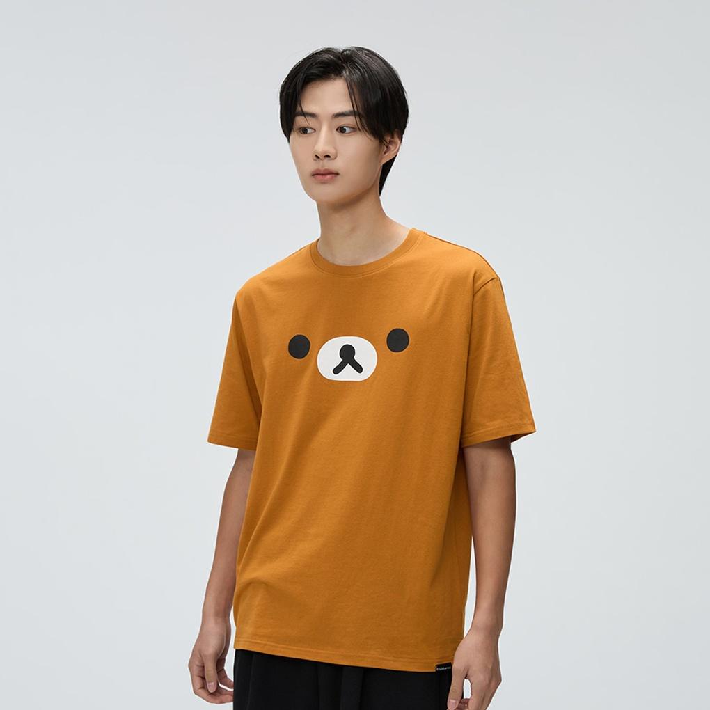 [리락쿠마] 쿠마들의 자유시간 반팔 티셔츠(BROWN)_SPRLF25U01