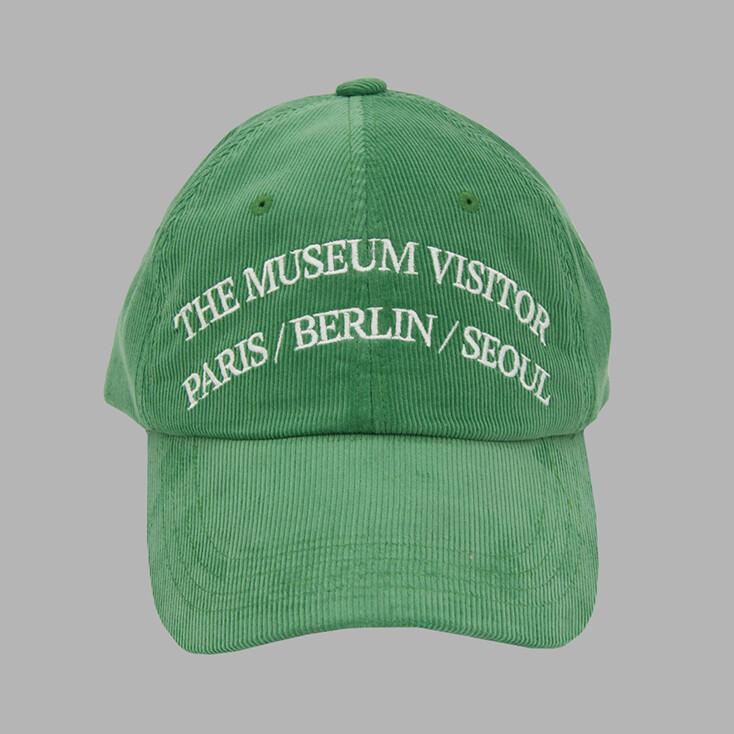 PARIS / BERLIN / SEOUL CORDUROY BALL CAP (GREEN)