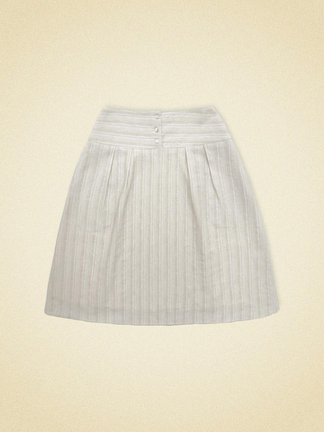 organic skirt (oatmeal)