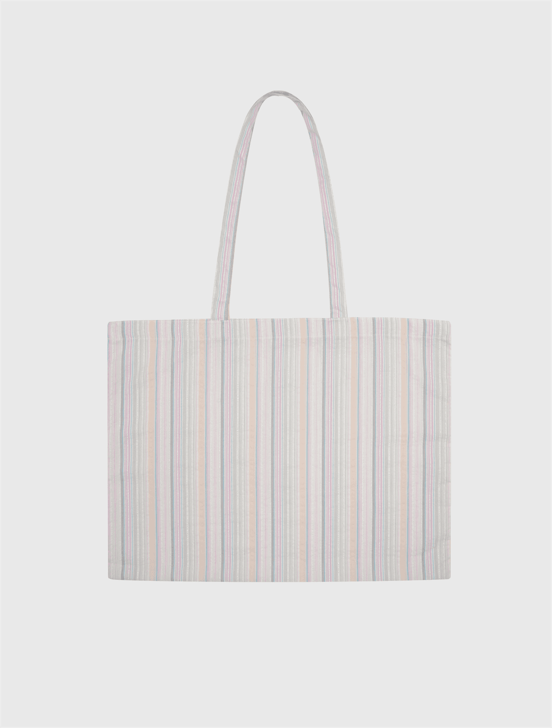 Polka beach bag [pink]