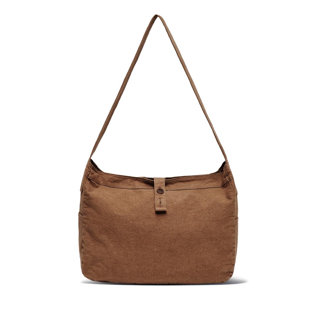 NEWSBOY BAG (Brick) 'Persimmon dyed'
