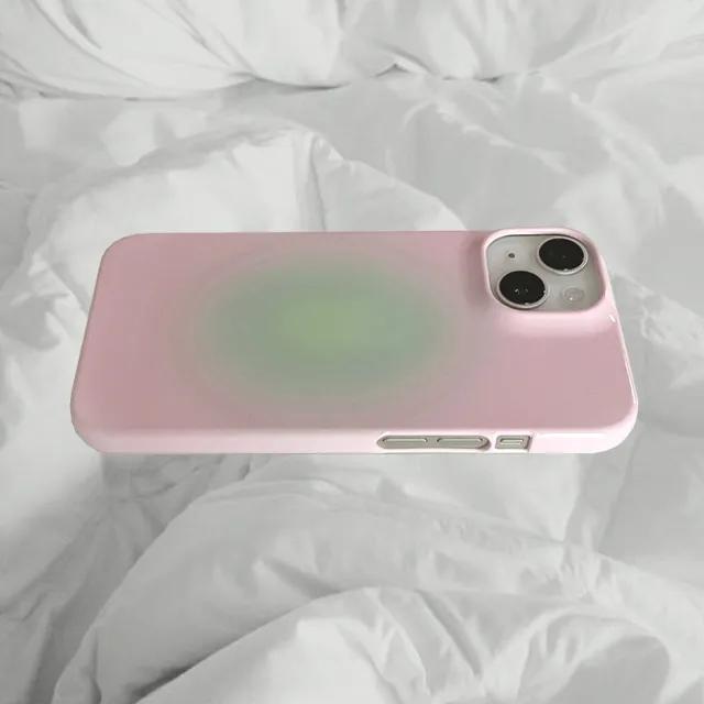 mint peach case
